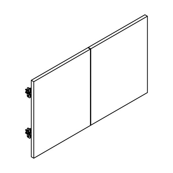 Groupe Lacasse Door, f/ Hutch with Open Back, 30inWx16inDx5/8inH, Niagara LASCANEA60P2A - main